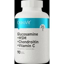 Диетическая добавка OstroVit Glucosamine + MSM + Chondroitin + Vitamin C 90 таблеток
