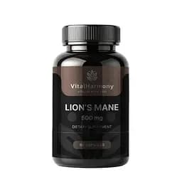 Экстракт гриба ежевик гребенчатый VitalHarmony Lion's Mane 500 mg, 90 капсул
