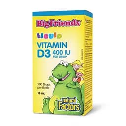 BigFriends Liquid Vitamin D3 400 IU - 15ml - мініатюра 1