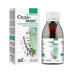 Фитосироп "Седа-микс " с пустырником и валерианой, 100 мл