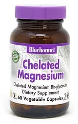 Вітаміни та мінерали Bluebonnet Nutrition Chelated Magnesium, 60 вегакапсул
