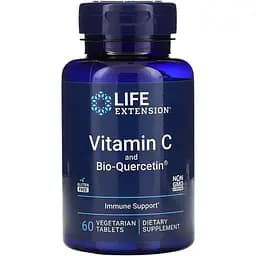 Витамины Life Extension Vitamin C&Bio-Quercetin Phytosome 60 капсул