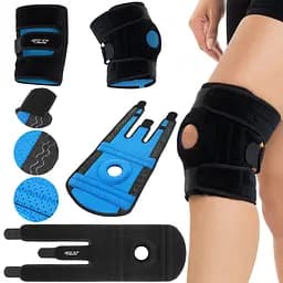 Фіксатор (бандаж) для коліна 4FIZJO універсальний 1 шт 4FJ0481 (P-5907739318152)