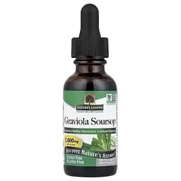 Гравіола саусеп Nature's Answer Graviola Soursop 1000 мг 30 мл - мініатюра 1