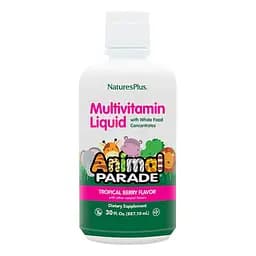 Вітаміни та мінерали NaturesPlus Animal Parade Miltivitamin Liquid 887 мл Тропічні ягоди