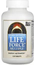 Вітаміни та мінерали Source Naturals Life Force Multiple, 120 таблеток
