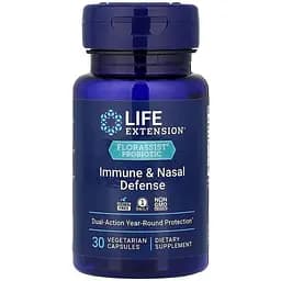 Пробиотики и пребиотики Life Extension Florassist Immune & Nasal Defense, 30 вегакапсул