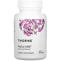 Никотинамид рибозид Thorne NiaCel 400, 60 капсул