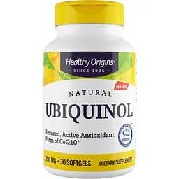 Убіхінол Healthy Origins Ubiquinol 200 мг 30 капсул