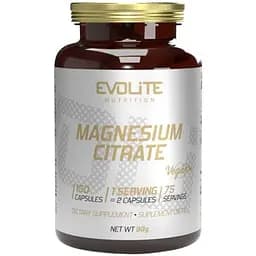Витамины и минералы Evolite Nutrition Magnesium Citrate 150 вегакапсул