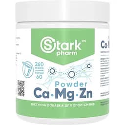 Мінерали Stark Pharm Calcium Magnesium Zinc Powder 260 г