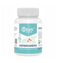 Адаптоген Stark Pharm Aswagandha 500 mg 60 caps (1086-2022-10-0514)