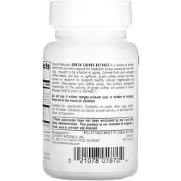 Екстракт зеленої кави Source Naturals 500 мг 30 таблеток - мініатюра 7