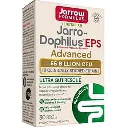 Пробиотики Jarrow Formulas Jarro-Dophilus EPS 55 Billion CFU 30 капсул