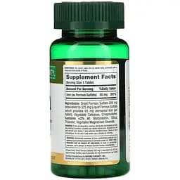 Залізо Nature's Bounty Iron 65 мг 100 таблеток - мініатюра 2