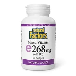 Mixed Vitamin E 268 mg (400 IU) - 90 softgels - мініатюра 1