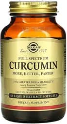 Натуральная добавка Solgar Full Spectrum Curcumin, 60 капсул