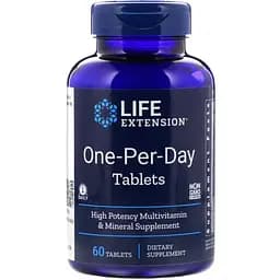 Мультивитаминный комплекс Life Extension One-Per-Day Tablets 60 таблеток