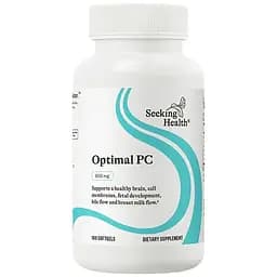 Комплекс фосфатидилхолина Seeking Health Optimal PC 800 мг 100 гелевых капсул