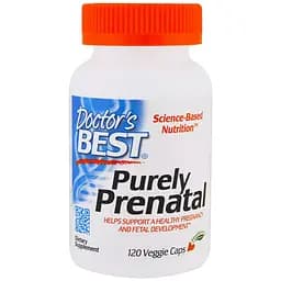 Комплекс для вагітних Doctor's Best Purely Prental 120 гелевих капсул