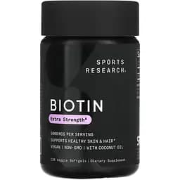 Біотин Sport Research Biotin 5000 mcg 120 капсул