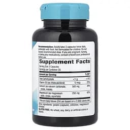 Кальцій, магній та вітамін D Nature's Way Calcium Mag & D, 100 капсул для підтримки кісток, зубів та м'язів - мініатюра 2
