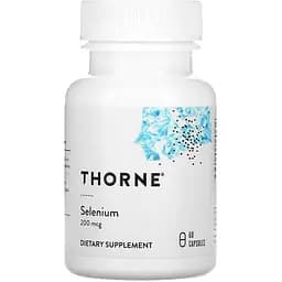 Вітаміни та мінерали Thorne Selenium 200 мкг 60 капсул