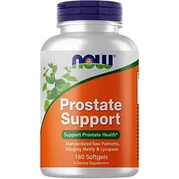 Натуральная добавка Now Prostate Support 180 капсул