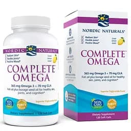 Жирные кислоты Nordic Naturals Complete Omega 120 капсул лимон