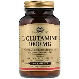 L-Глютамин Solgar L-Glutamine 1000 мг 60 таблеток
