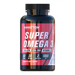 Жирные кислоты Vansiton Super Omega-3 60 капсул