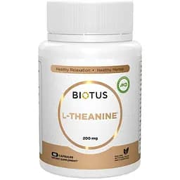 L-теанін Biotus 200 мг 60 капсул