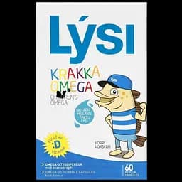 Омега-3 для дітей Lysi з вітаміном D3 жувальні капсули з фруктовим смаком №60 2 упак. - мініатюра 2