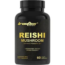 Натуральна добавка IronFlex Reishi Mushroom 60 вегакапсул