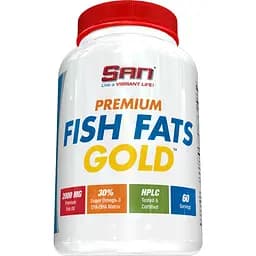 Жирные кислоты San Premium Fish Fats Gold 60 капсул