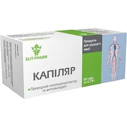 Диетическая добавка Капилляр Elit-Pharm 80 таблеток (0.25 г)
