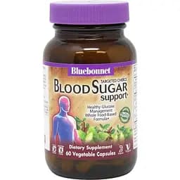 Натуральна добавка Bluebonnet Targeted Choice Blood Pressure Support 60 вегакапсул