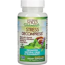Гриби для зняття стресу Fungi Perfecti MycoBotanicals Stress Decompress 60 вегетаріанських капсул