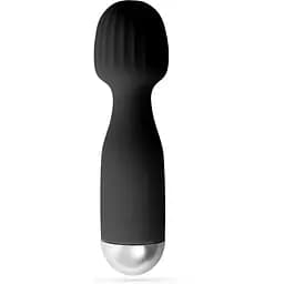 Міні-вібратор Crushious Wanderlust 15 см (чорний)