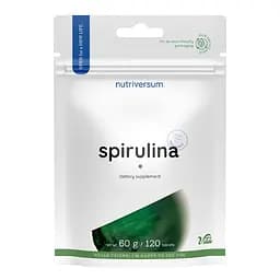Диетическая добавка Nutriversum Spirulina 120 таблеток