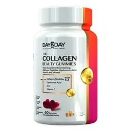 Колаген Orzax Day2Day The Collagen Gummies, 60 желейок для підтримки шкіри, волосся і нігтів - мініатюра 1