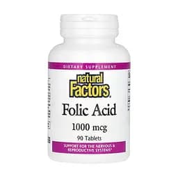 Folic Acid 1mg - 90 tabs - мініатюра 1