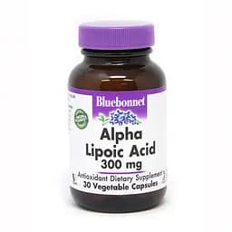 Натуральна добавка Bluebonnet Nutrition Alpha Lipoic Acid 300 mg, 30 капсул