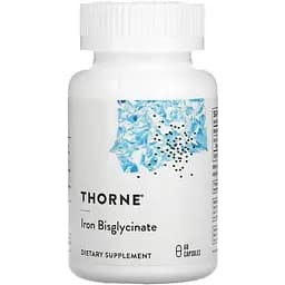 Бісгліцинат заліза Thorne Research Iron Bisglycinate 25 мг 60 капсул