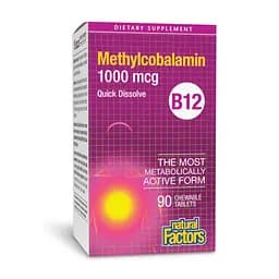 B12 Methylcobalamin 1000 mcg - 90 tabs - мініатюра 1