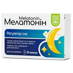 Мелатонин натуральная добавка Baum Pharm 3 мг 30 капсул
