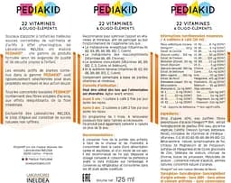Сироп для дітей Pediakid 22 Vitamines & Oligo-Elements 250 мл - мініатюра 2