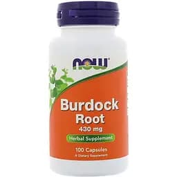 Натуральная добавка Корень лопуха Burdock Root 430 мг 100 капсул