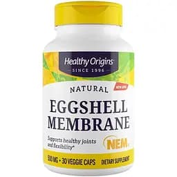Яичная скорлупа Healthy Origins Eggshell Membrane 500 мг 30 капсул