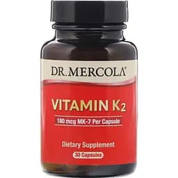Вітамін K2 Dr. Mercola Vitamin K2 30 капсул